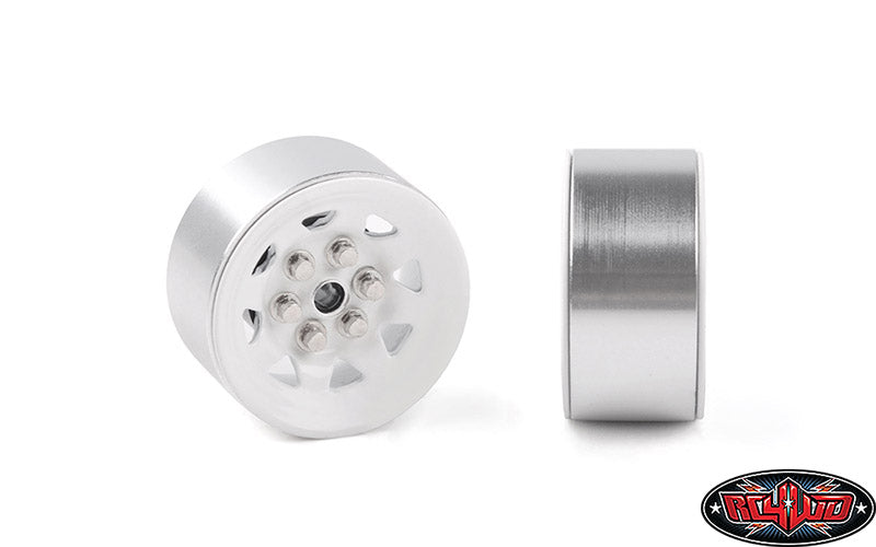 RC4WD スタンプスチール 0.7インチ ストックビードロックホイール(ホワイト) Z-W0068