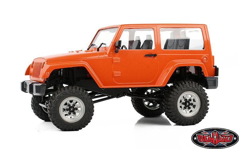 RC4WD スタンプスチール 1.0インチ ストック ビードロック ホイール (シルバー) Z-W0263