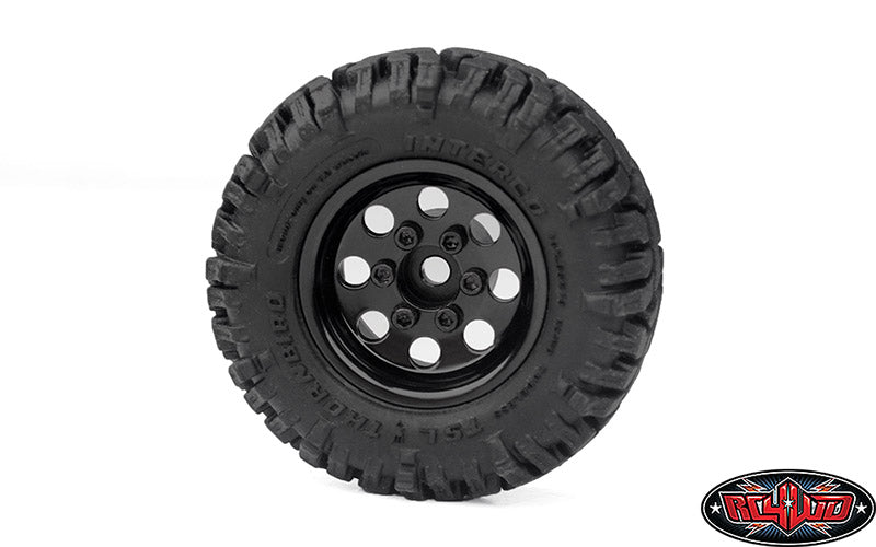 RC4WD スタンプスチール 1.0インチ Pro8 ビードロックホイール(ブラック) Z-W0358