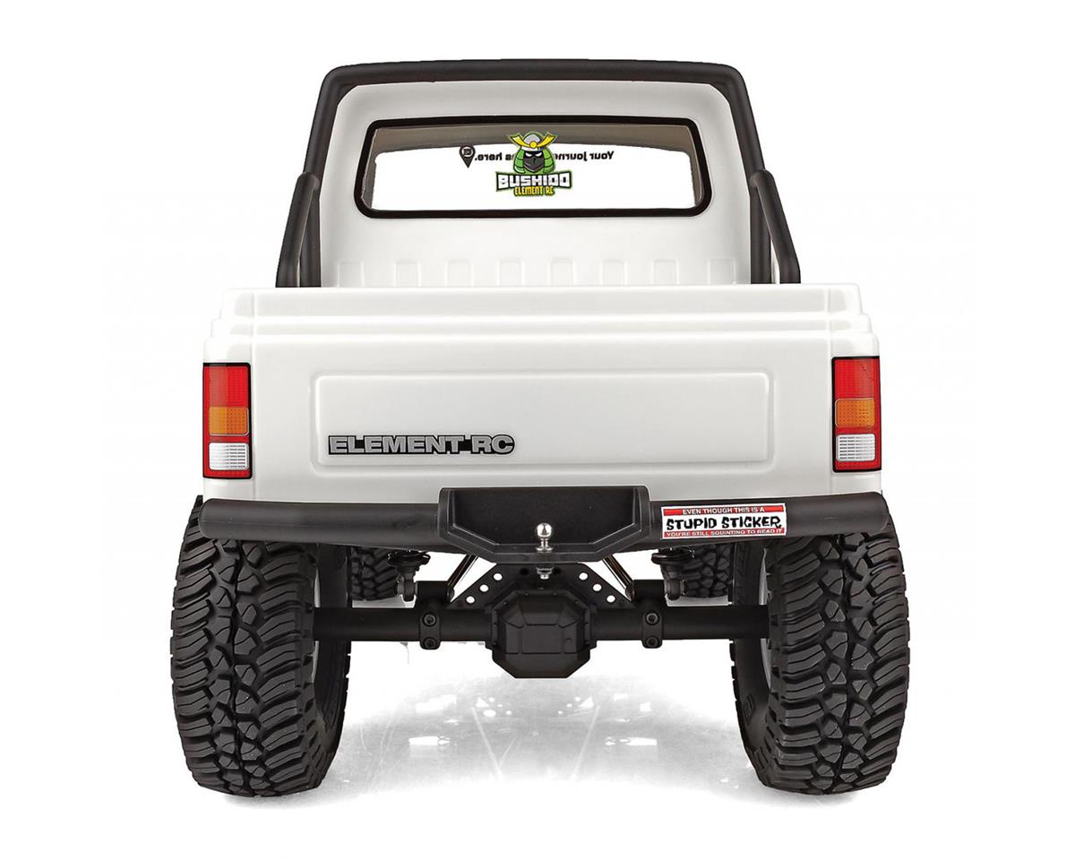 エレメント RC エンデューロ Bushido 4x4 RTR 1/10 ロッククローラー(ホワイト)2.4GHzプロポ付き ASC40118