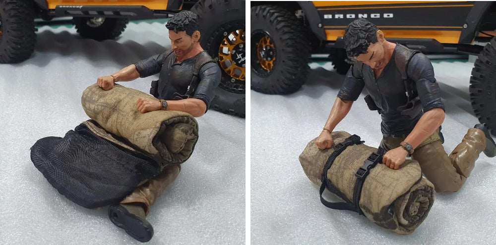 H-TECH 1/10 RC スリーピングバッグ シェラフ 寝袋