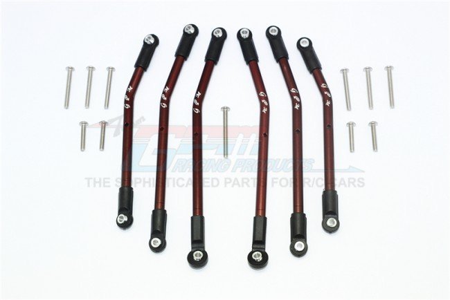 GPM Racing TRAXXAS TRX4 トレイルクローラー用 アルミ製 調整式サスペンションリンク TRX4160A各色