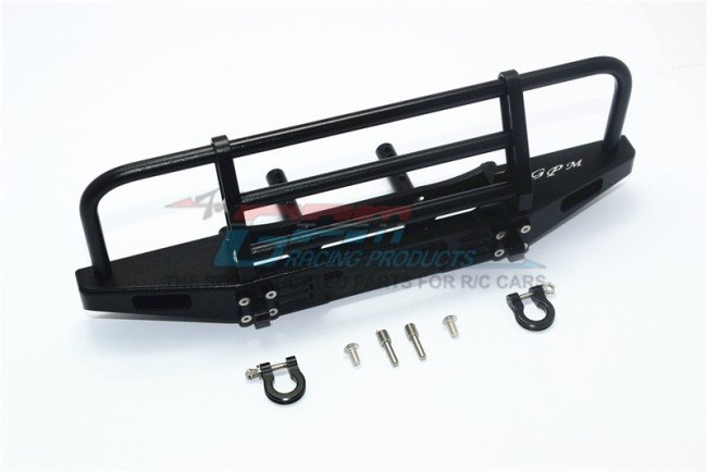 GPM Racing TRAXXAS TRX4 トレイルクローラー用 アルミ製 調整可能フロントブラシガードバンパーTRX4330FE各色