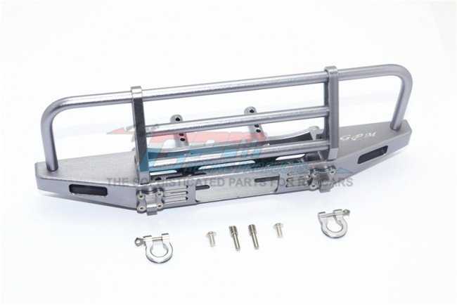 GPM Racing  TRAXXAS TRX4 トレイルクローラー用 アルミ製 調整可能フロントブラシガードバンパーTRX4330FE各色