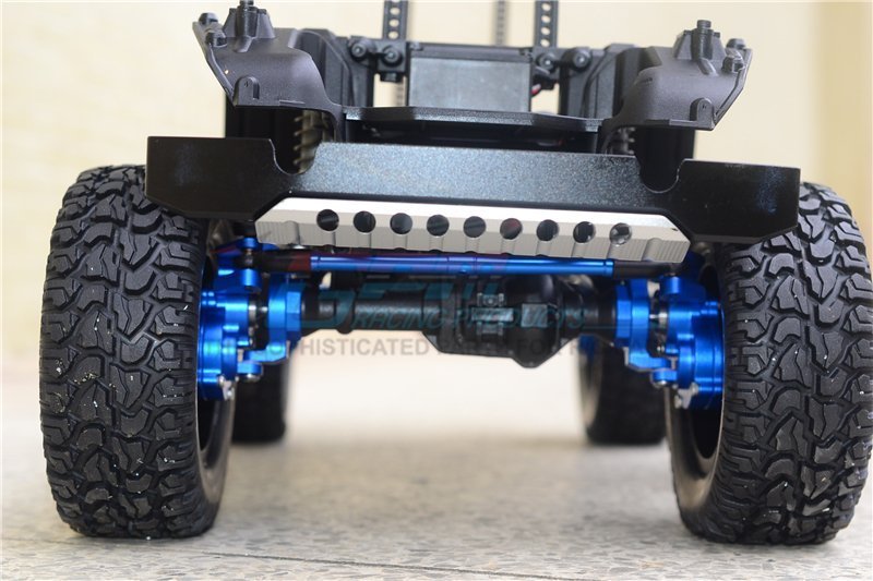 GPM Racing TRAXXAS TRX4 トレイルクローラー用 アルミフロントCハブ+ナックルアーム+スピンドルギア+CVD+ステアリングリンクTRX4H100F各色