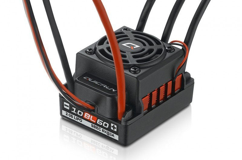ホビーウィング クイックラン Hobbywing QUICRUN 防水 10BL60 SL ブラシレス ESC 1/10 RCカー用 30107100