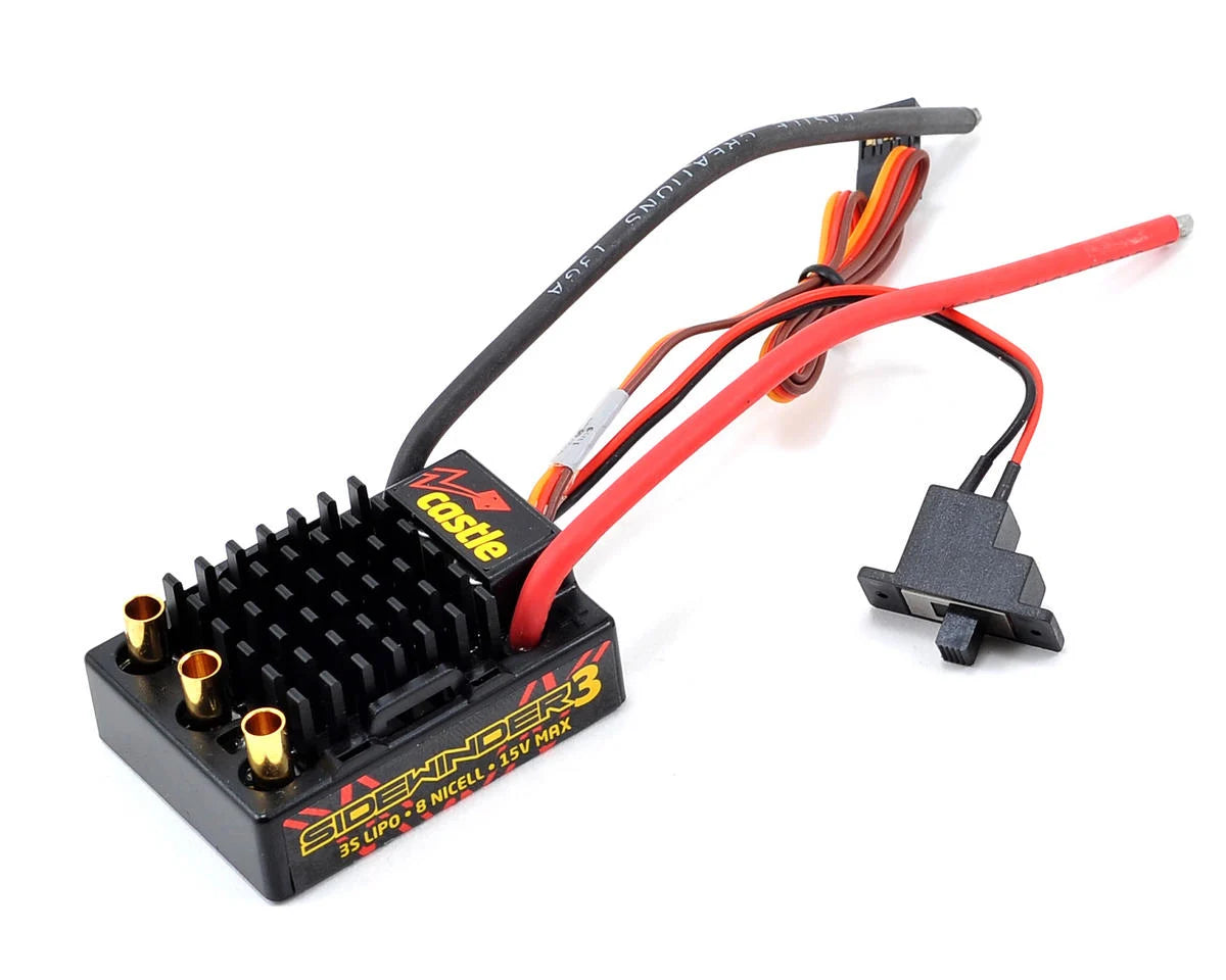 キャッスルクリエーションズ 1/10 RCカー、クローラー用ESC