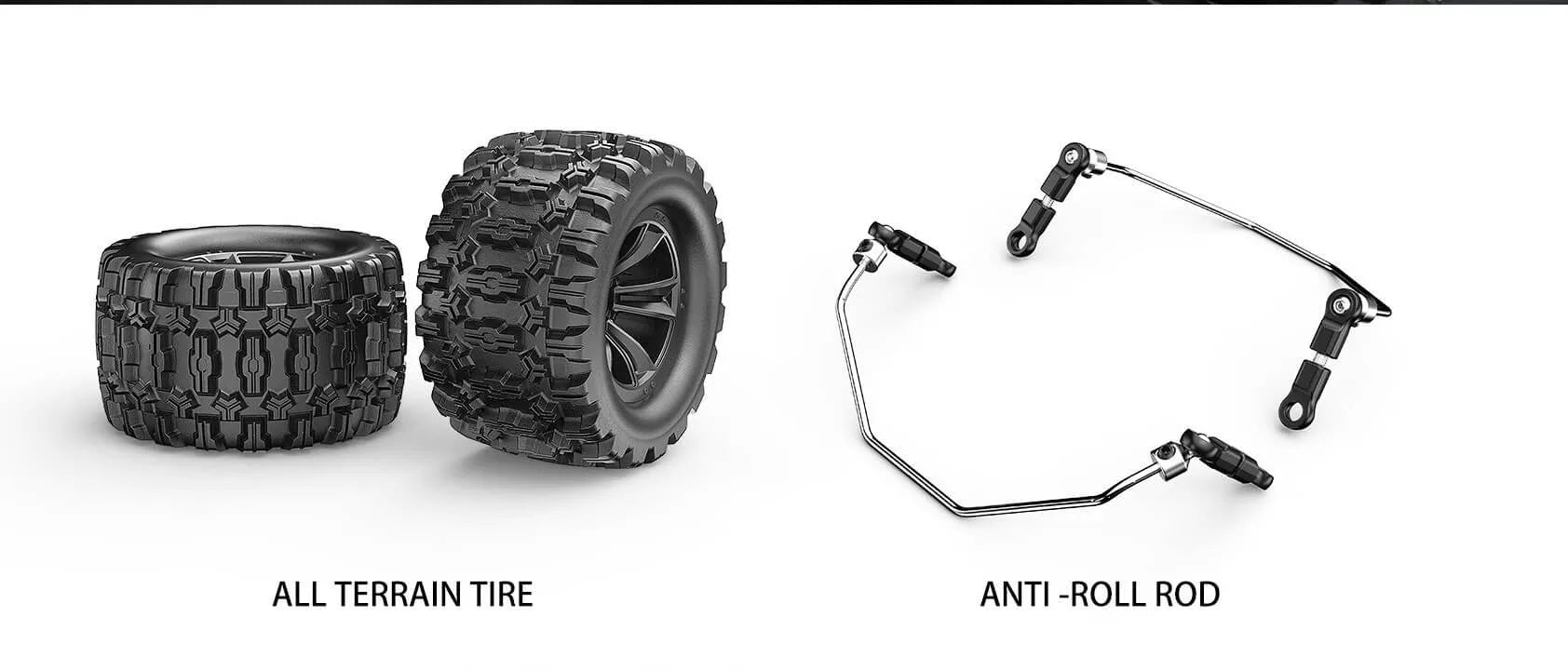 【アウトレット】MJX 1/10 Hyper Go 10208 V2 RCモンスタートラック4WD ブラック