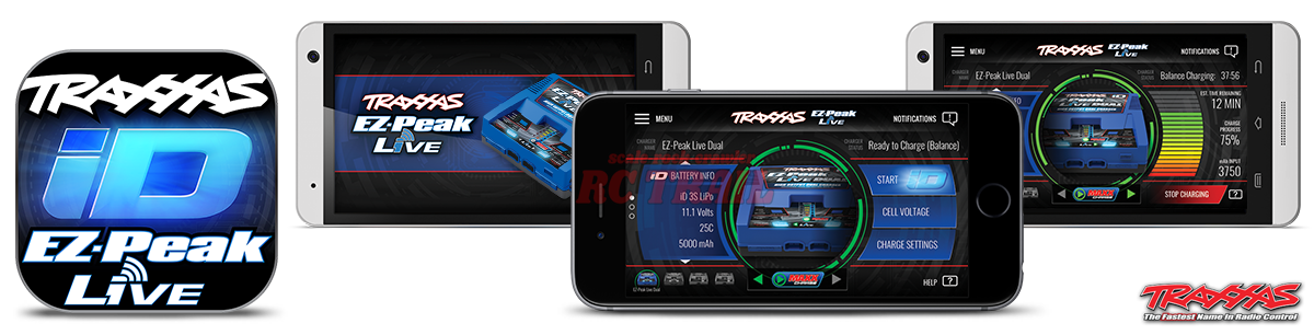 トラクサス EZ-Peak Live Multi-Chemistry バッテリー充電器 2本同時充電 / Auto iD(2S~4S / 26A / 200W)LIPO/NiMHバッテリー対応 #2973 - RCTRAIL