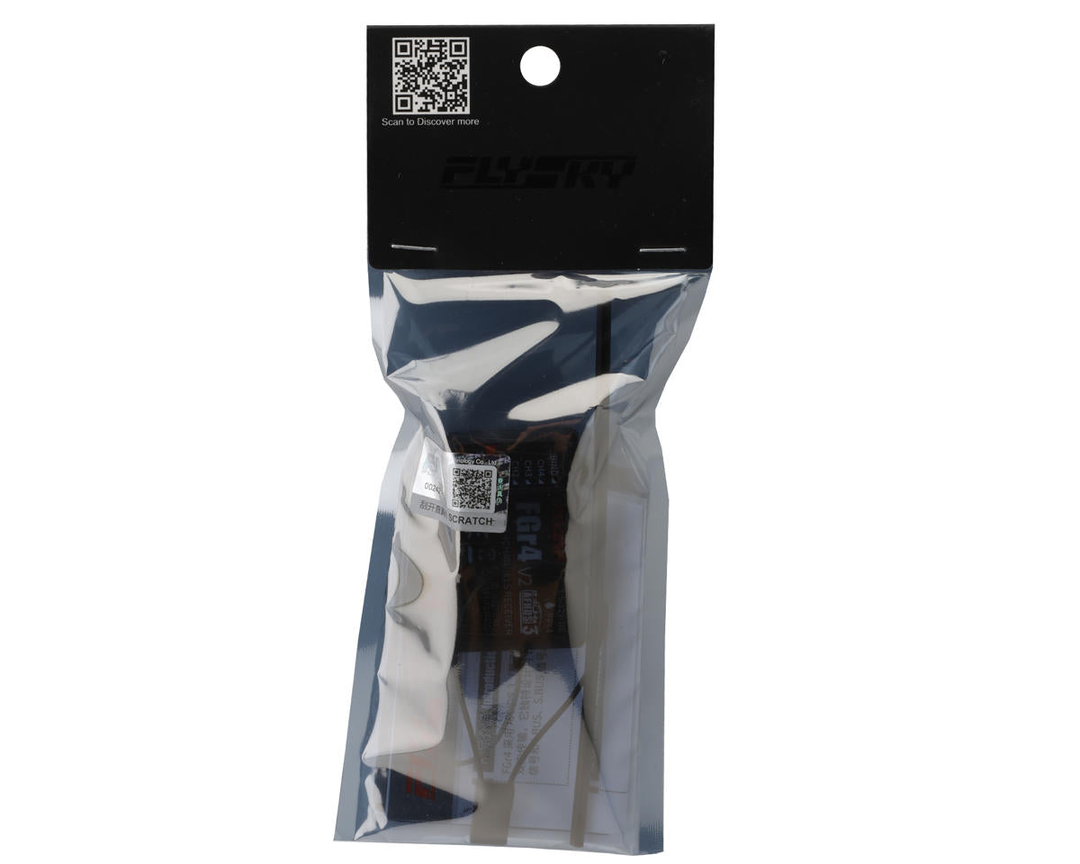 FLYSKY FGr4 4チャンネル AFHDS3 2.4GHz レシーバー (Noble NB4) FGR4