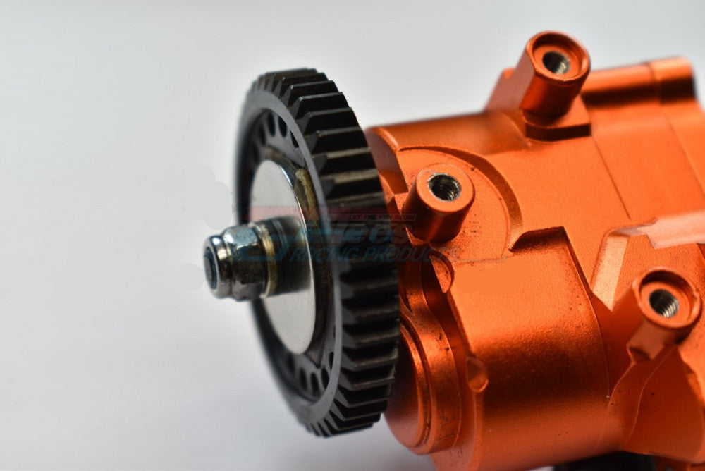 GPMRacing Traxxas TRX-4用 カーボンスチール スパーギア 45T - 1個 ブラック TRX4045TSBK