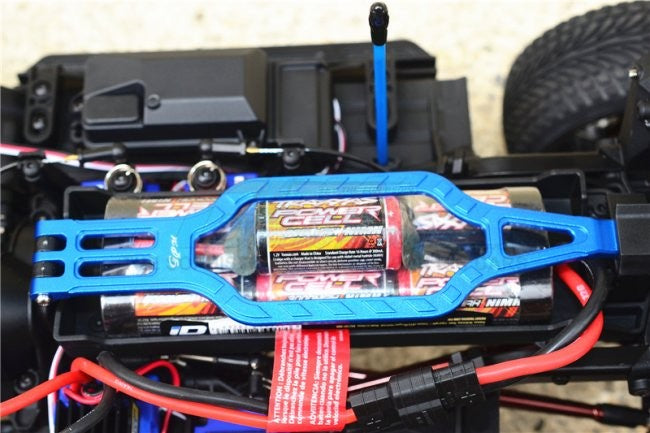 GPM Racing Traxxas TRX-4用 アルミ製バッテリーホールドダウン TRX40126各色