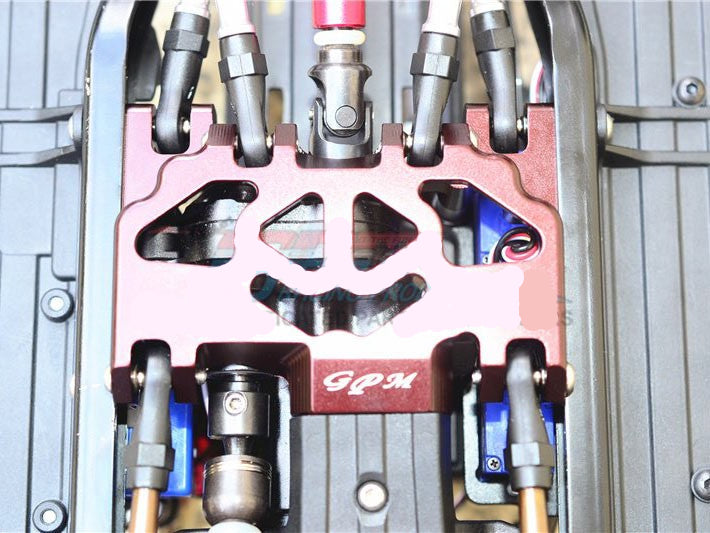 GPM Racing Traxxas TRX-4用 アルミ製 ロワーギアカバー (Traxxas TRX4 Defender / Tactical Unit に適合) TRX4038BA各色