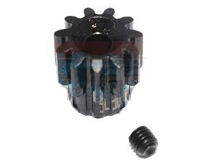 GPM Traxxas TRX-4用 レーシング スチール 11T ピニオンギア ブラック TRX4011TBK