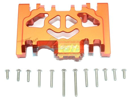 GPM Racing Traxxas TRX-4用 アルミ製 ロワーギアカバー (Traxxas TRX4 Defender / Tactical Unit に適合) TRX4038BA各色