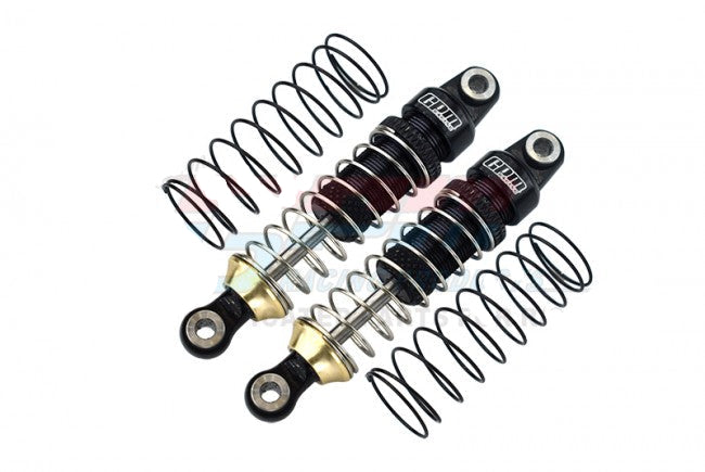 GPM Racing Traxxas TRX-4M用 アルミニウム 6061-T6 フロント/リア 調整可能スプリングダンパー 52MM (97074-1/97054-1)  TRX4M052F各色