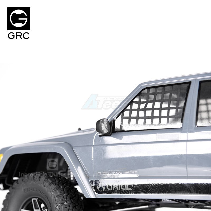 GRC RCクローラー用(Slash UDR LOSI Short Course RR10 TRX4) アクセサリー ラバーラゲッジネットセット ブラック GAX0101 - RCTRAIL
