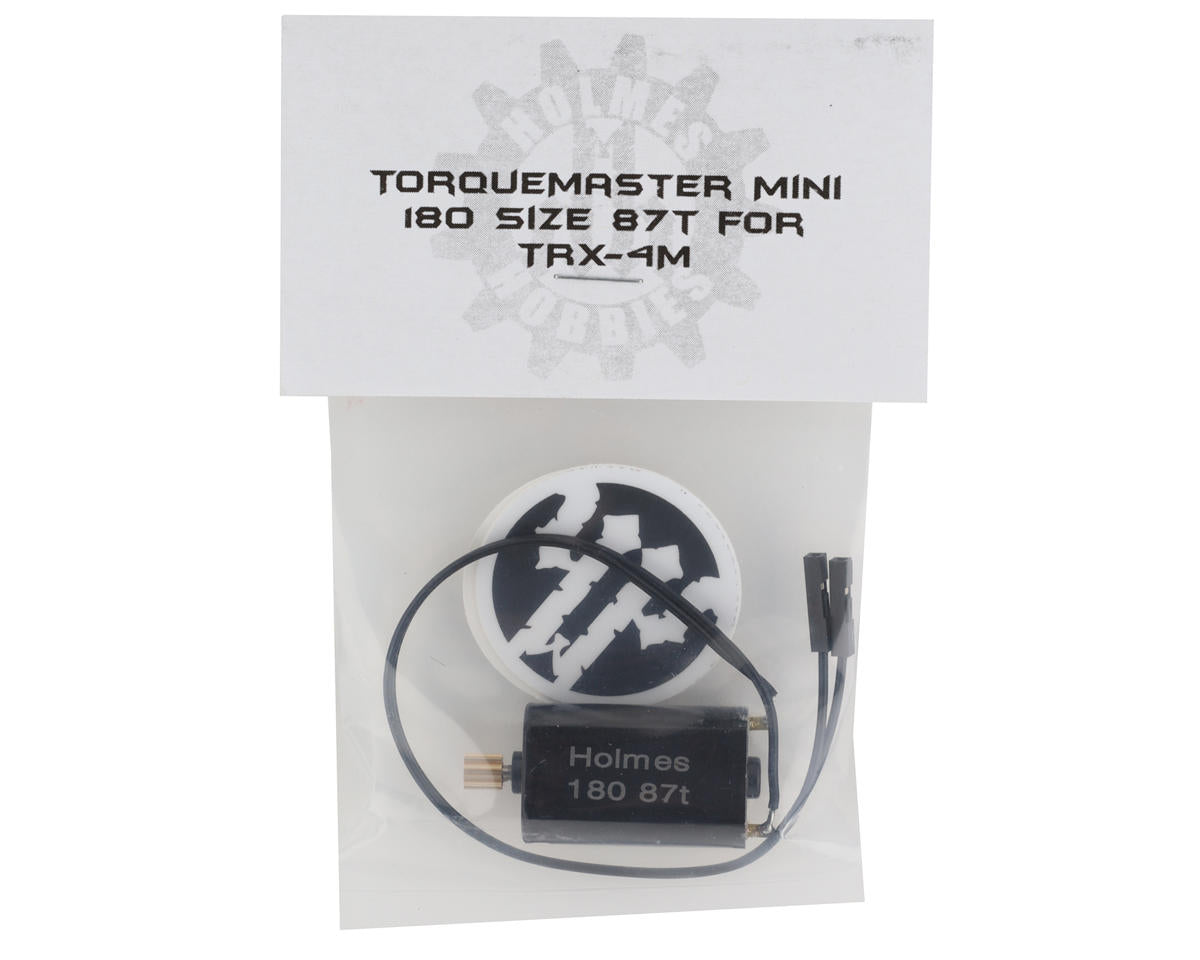 HOLMES HOBBIES Traxxas TRX-4M用 トルクマスター ミニ ブラシ付き 180 モーター 87T