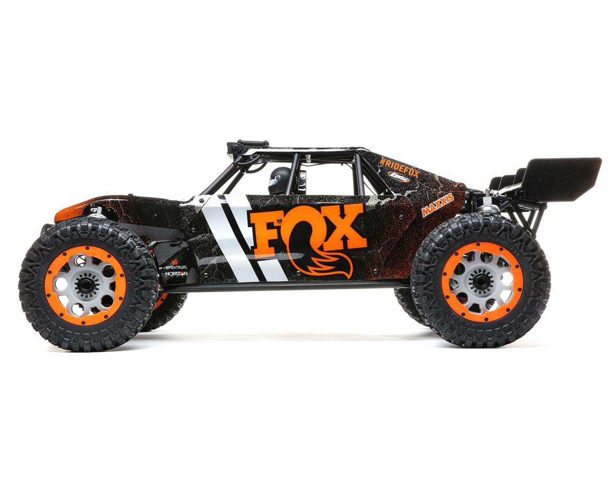 Losi 1/5 デザートバギー DB XL-E 2.0 8S RTR 4WD 電動バギー (FOX) DX3 プロポ、スマート ESC & AVC(安定制御装置) 付き LOS05020V2T1