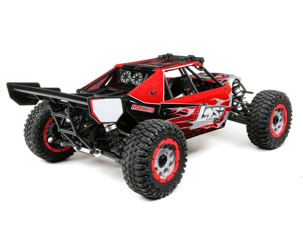 Losi 1/5 デザートバギー DB XL-E 2.0 8S RTR 4WD 電動バギー (FOX) DX3 プロポ、スマート ESC & AVC(安定制御装置) 付き LOS05020V2T1