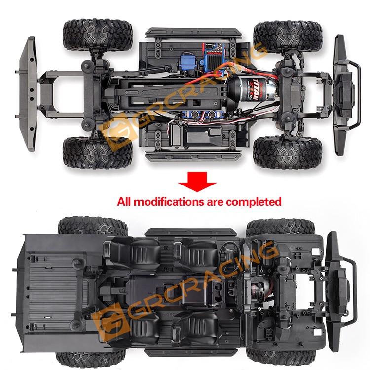 GRC 1/10 TRX4 ディフェンダー インテリアキット 内装 インナーボディ 組み立て式