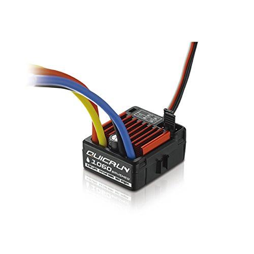 ホビーウィング Hobbywing QuicRUN-WP-1060-Brushed BEC内蔵3A/6V 1/10 クローラー用ESC アンプ 30120201