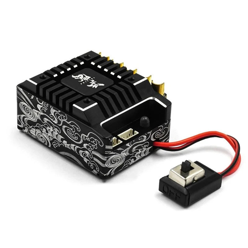 鬼式 ONISIKI 120A 限定版 ブラシレスセンサー付き ドリフト ESC アンプ 1/10/1/12用 ONI4604