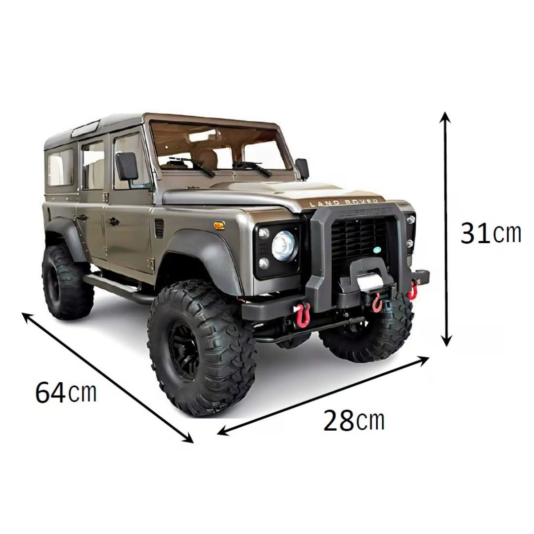 Double E 1/8スケール ランドローバー ディフェンダー D110 グレー E101-003 POA4406441