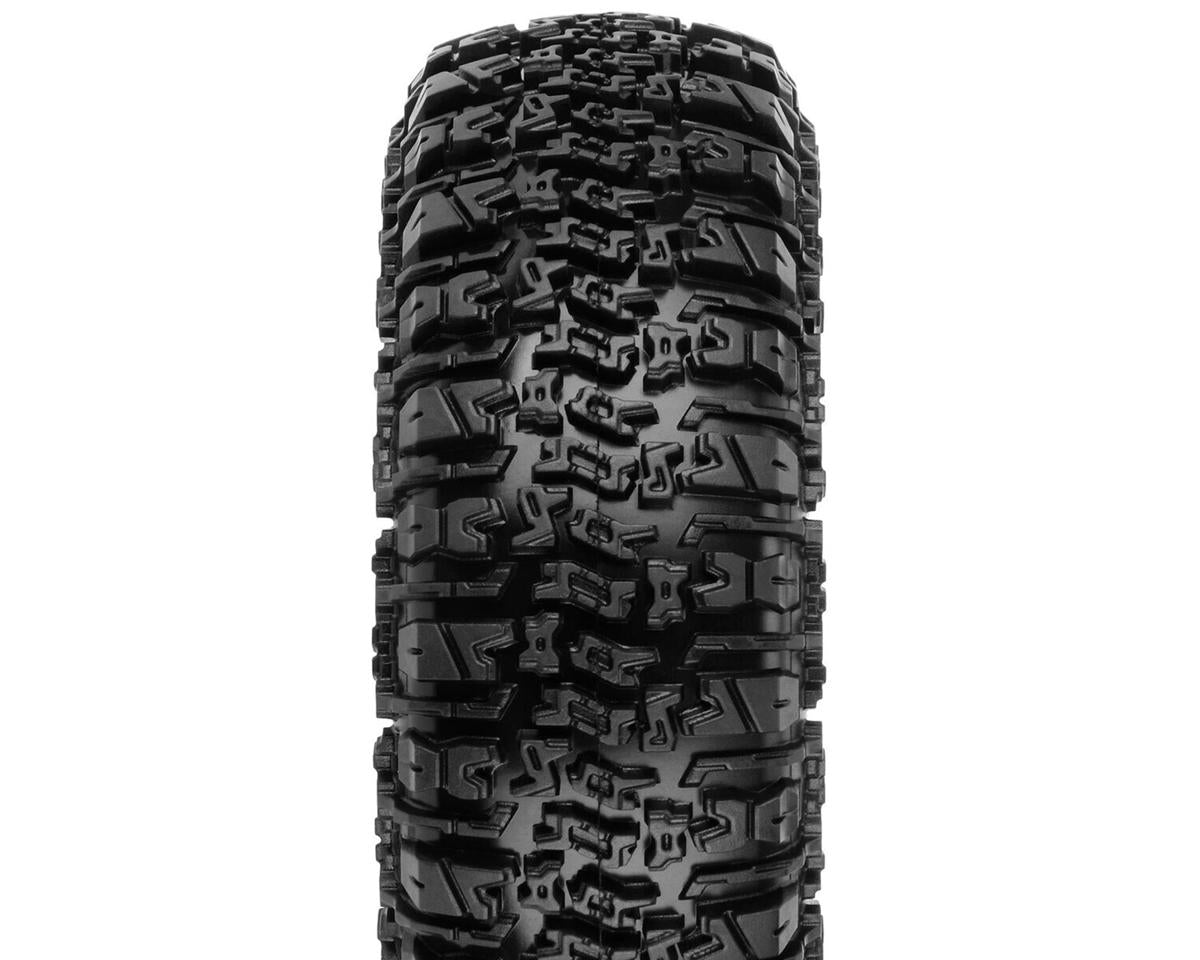 プロライン クラス1 トレンチャー 1.9インチ ロッククローラータイヤ (2本) (プレデター) メモリーフォームインサート付き