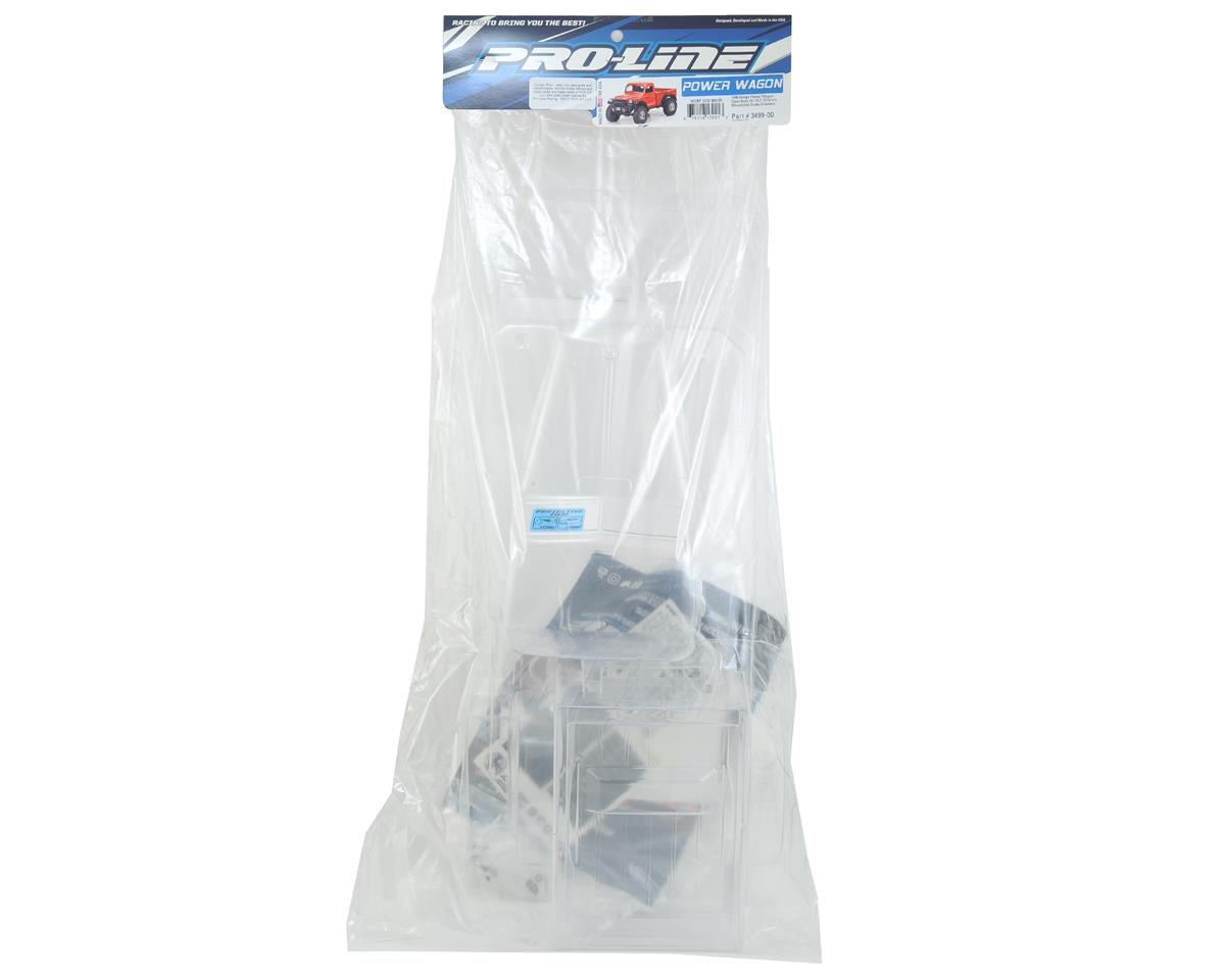 プロライン 1946 ダッジ パワーワゴン 12.3インチ クローラーボディ (クリア) 3499-00