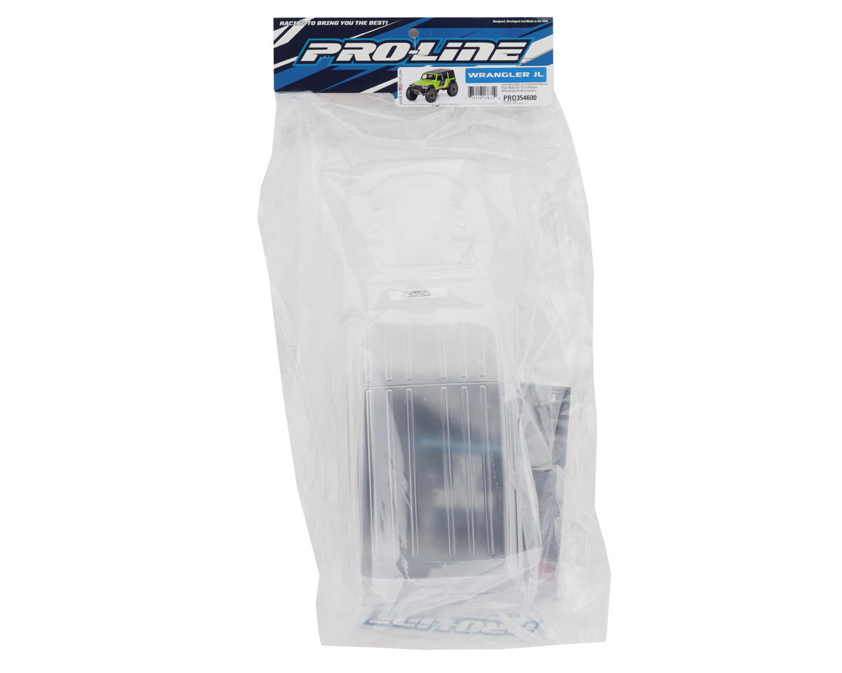 プロライン Jeep Wrangler JL Unlimited Rubicon 12.3インチ クローラーボディ (クリア) 3546-00