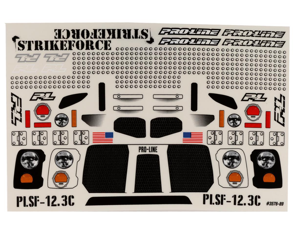 プロライン Strikeforce 12.3インチ ロッククローラーボディ(クリア) 3576-00