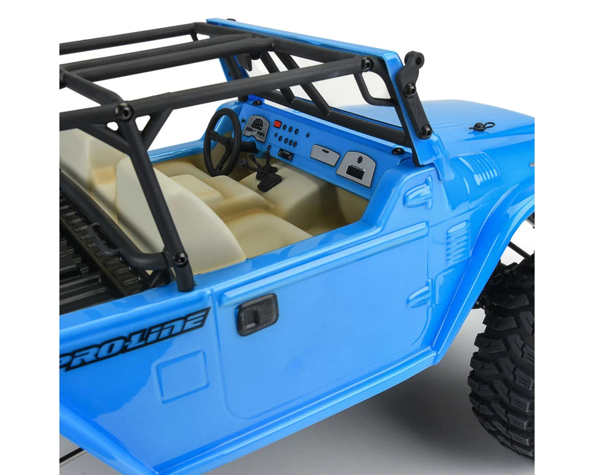 プロライン 1/10 1979 トヨタ ランドクルーザー FJ40 ロッククローラーボディ (クリア) (12.3インチ) PRO3623-00 - RCTRAIL