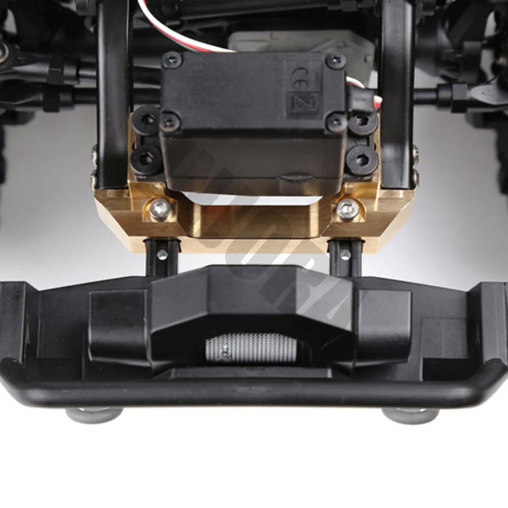 INJORA トラクサス TRX-4 用真鍮フロントバンパーマウントサーボスタンド