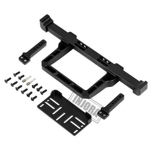 INJORA Traxxas TRX-4 用 クラシック メタル フロント バンパー