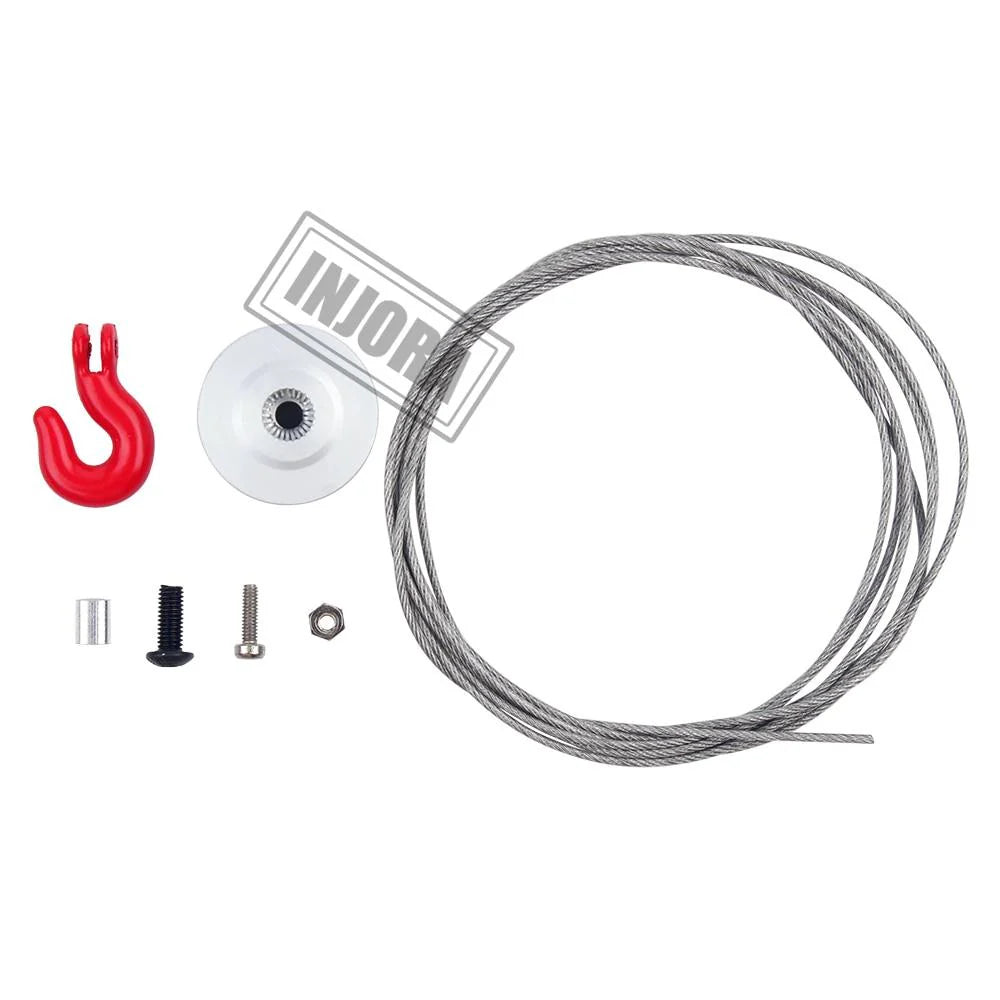 INJORA TRX-4用メタルフロントバンパーマウントサーボスタンド