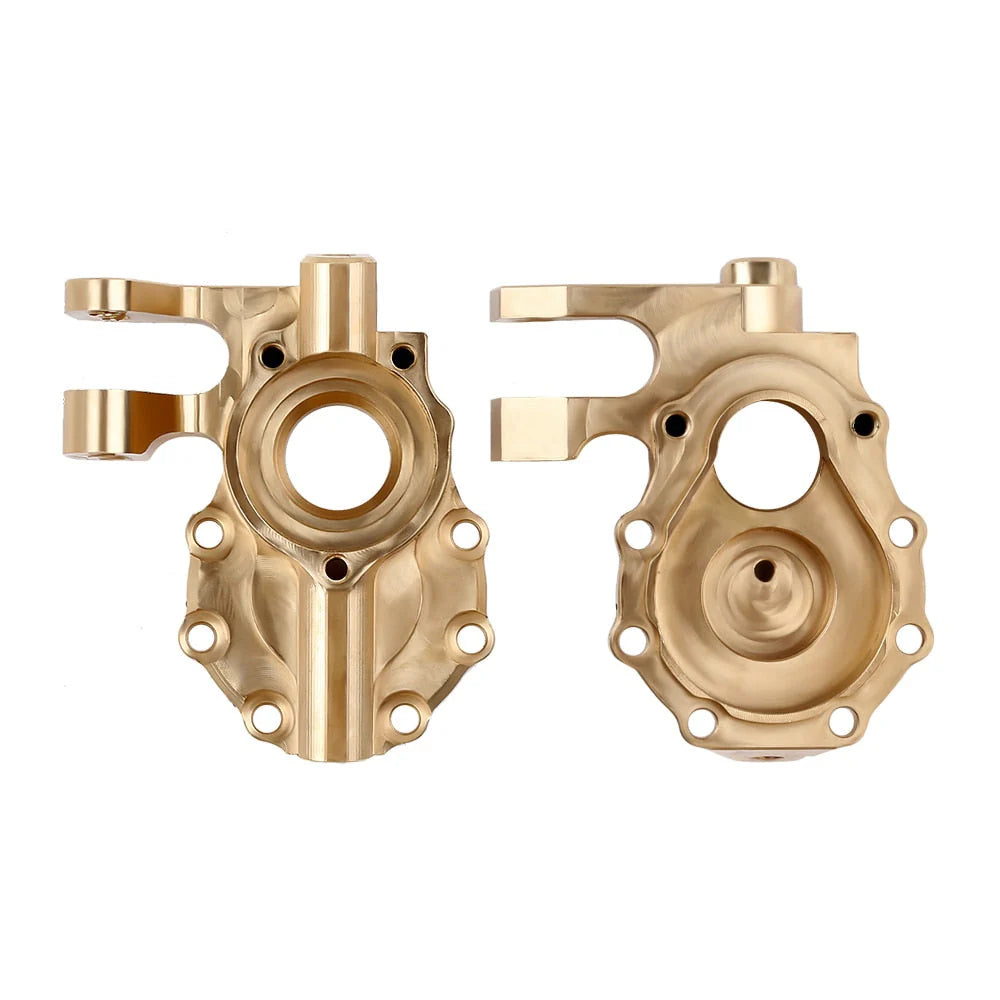 INJORA 真鍮製インナーフロントポータルドライブハウジング 2個入り #8252 TRX-4 TRX-6用