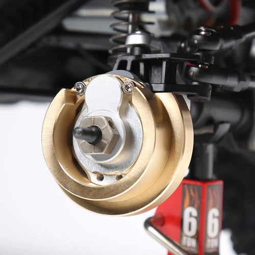 INJORA TRX-4 TRX-6用 82g/個 真鍮カウンターウェイト バランスウェイト #8251