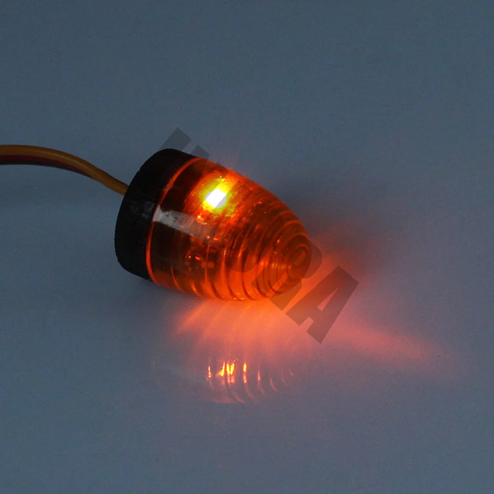 1/14 タミヤ トラクタートラック用 LEDランプ AX201610039_イエロー