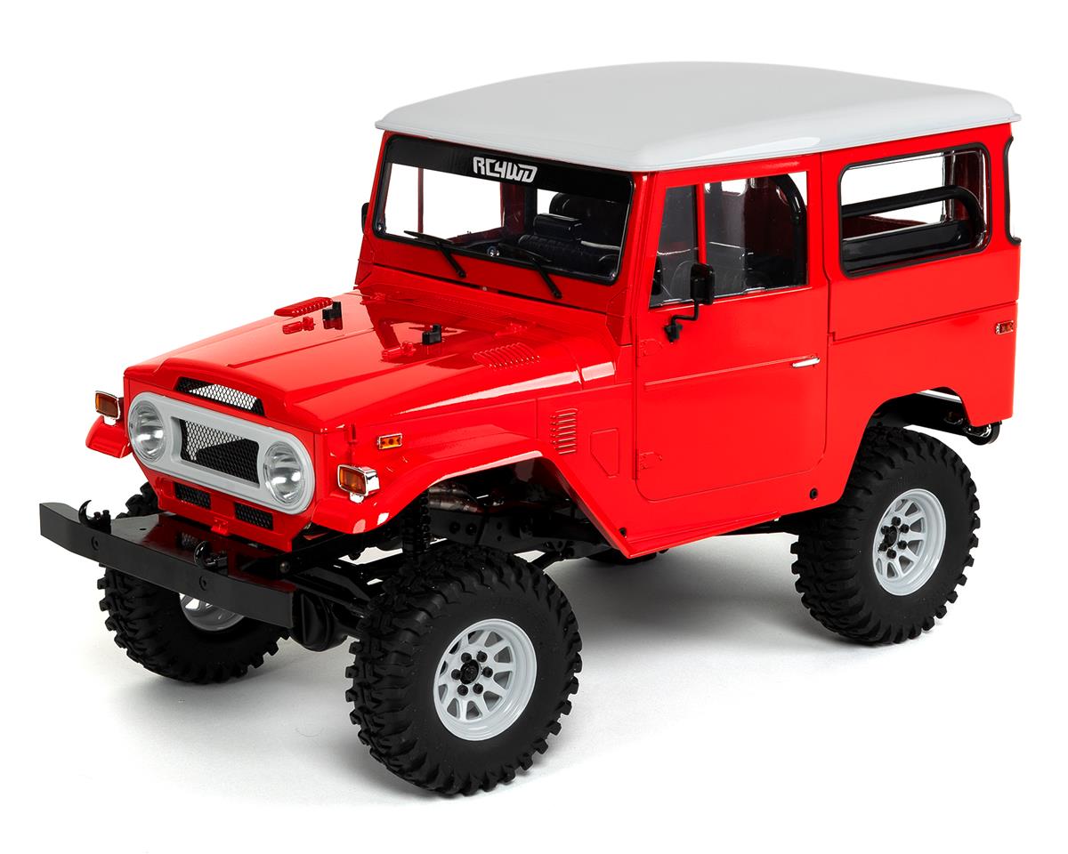 RC4WD ゲレンデ II RTR 1/10 スケール 4WD クローラー クルーザー ボディ セット (レッド) & 2.4GHz ラジオ付き