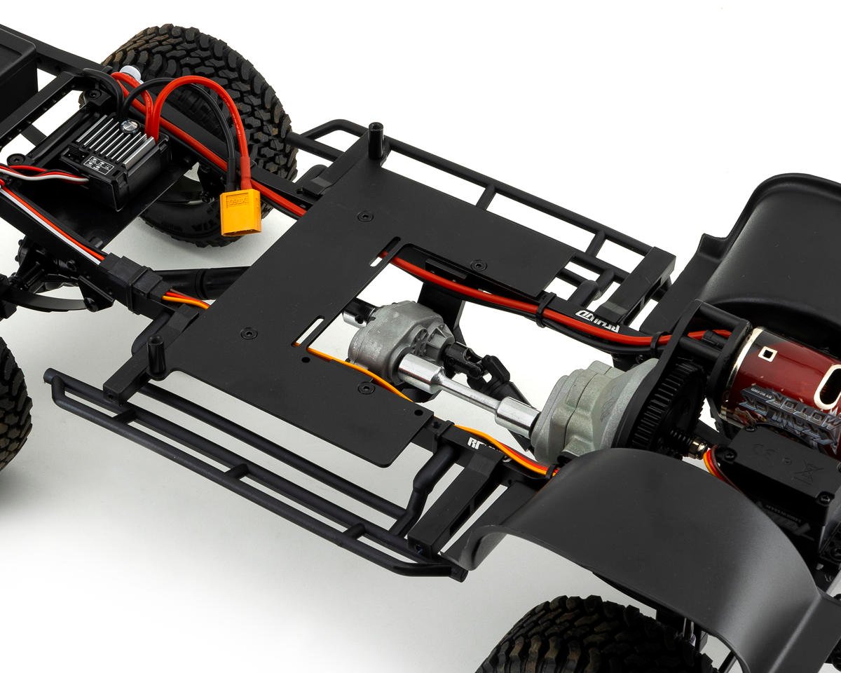 RC4WD トレイルファインダー 2 "LWB" RTR スケール トラック、シボレー K10 スコッツデール ハードボディ付き