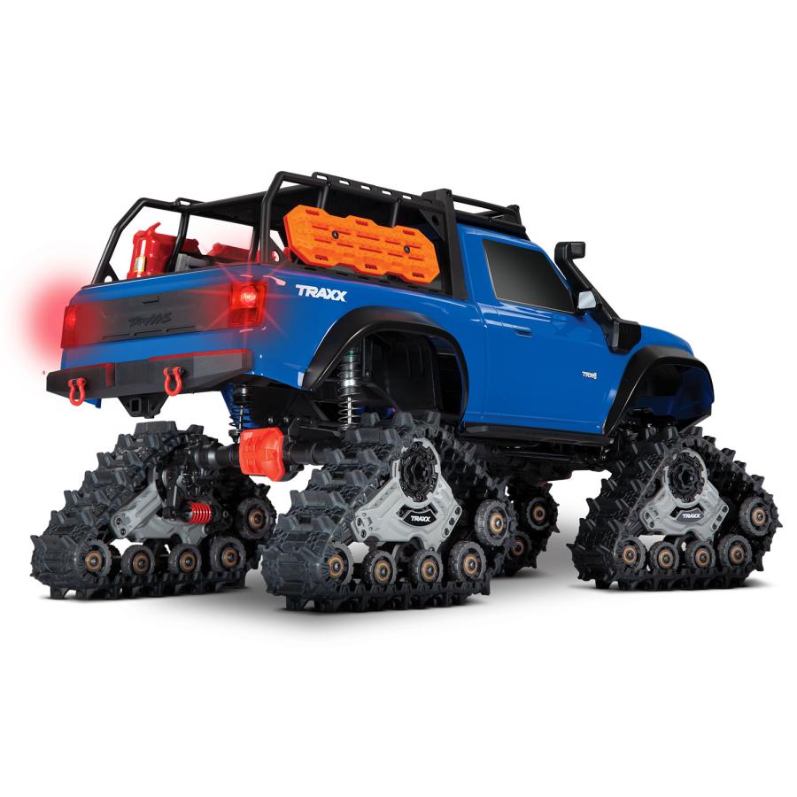 【 タイヤホイール4本付き! 】トラクサス 1/10 TRX4 Mad Terrain TRAXX クリップレス RTR LEDライト付き ブルー traxxas 82034-4_blue - RCTRAIL