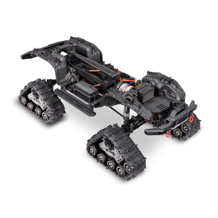 【 タイヤホイール4本付き! 】トラクサス 1/10 TRX4 Mad Terrain TRAXX クリップレス RTR LEDライト付き ブルー traxxas 82034-4_blue - RCTRAIL