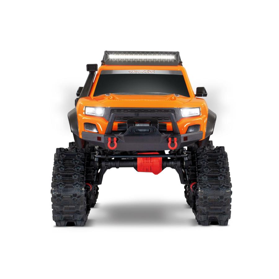 【 タイヤホイール4本付き! 】トラクサス 1/10 TRX4 Mad Terrain TRAXX クリップレス RTR LEDライト付き オレンジ traxxas 82034-4 - RCTRAIL