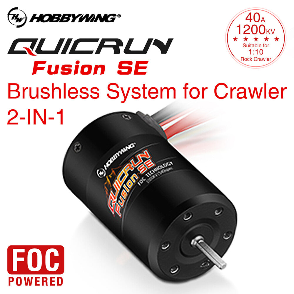 ホビーウィング クイックラン フュージョンSE FOC 2-in-1 ESC
