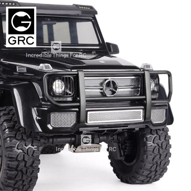 GRC Traxxas TRX-6 G63 AMG用 アルミデザートキャスト フロントバンパーセット ブラック G145GBS