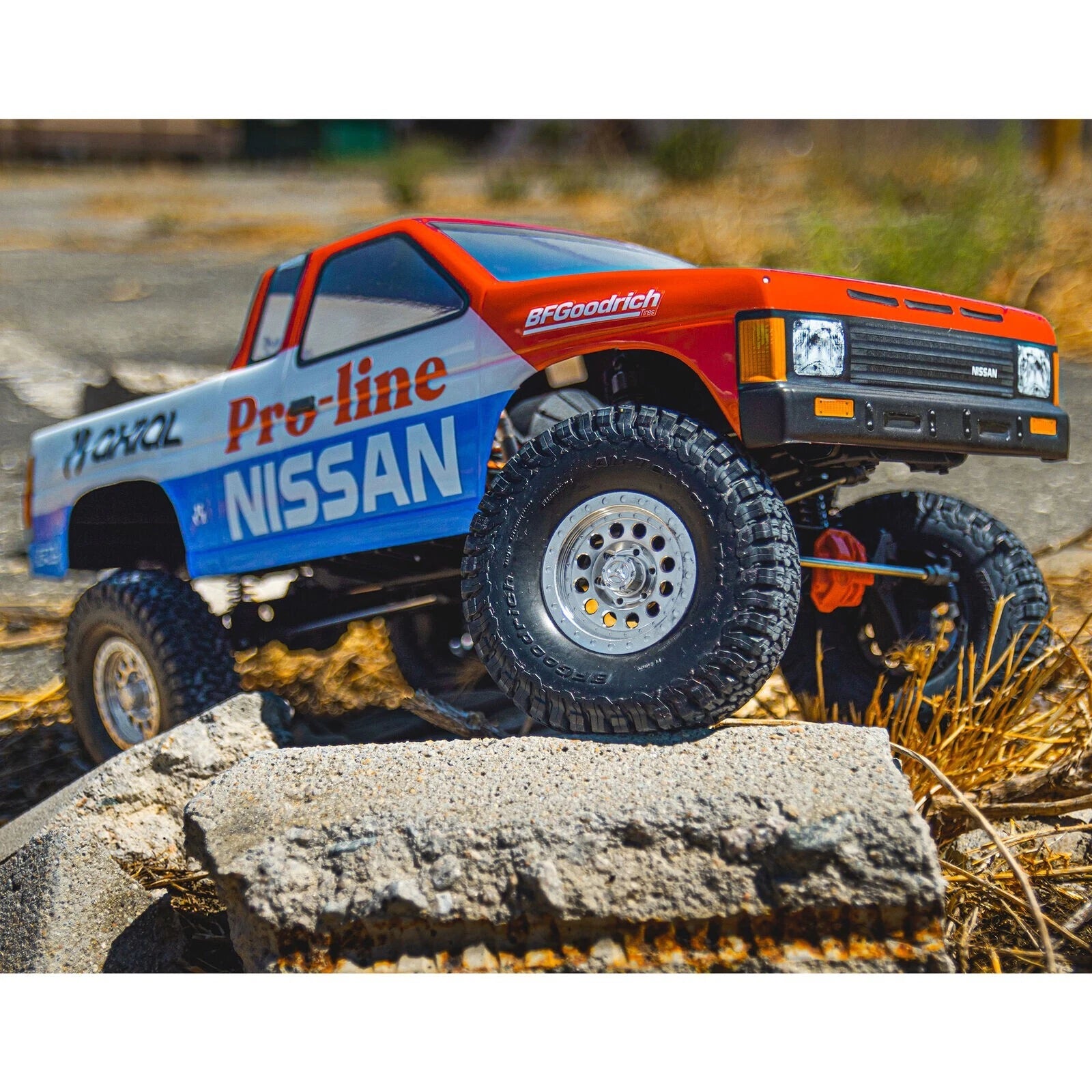 プロライン 1/10 1987年 日産ハードボディD21クリアボディ 3608-00