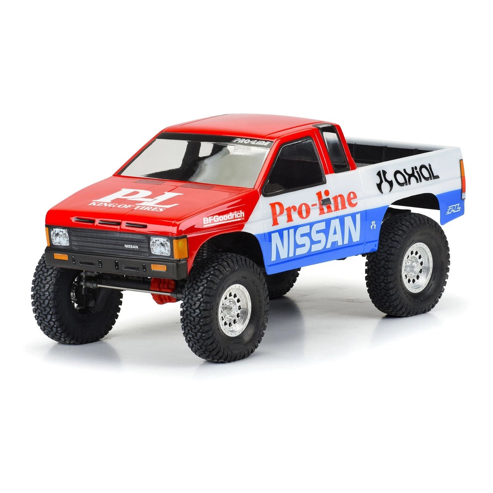 プロライン 1/10 1987年 日産ハードボディD21クリアボディ 3608-00