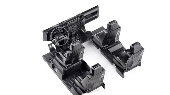 GRC 1/10 TRX4 ディフェンダー インテリアキット 内装 インナーボディ 組み立て式