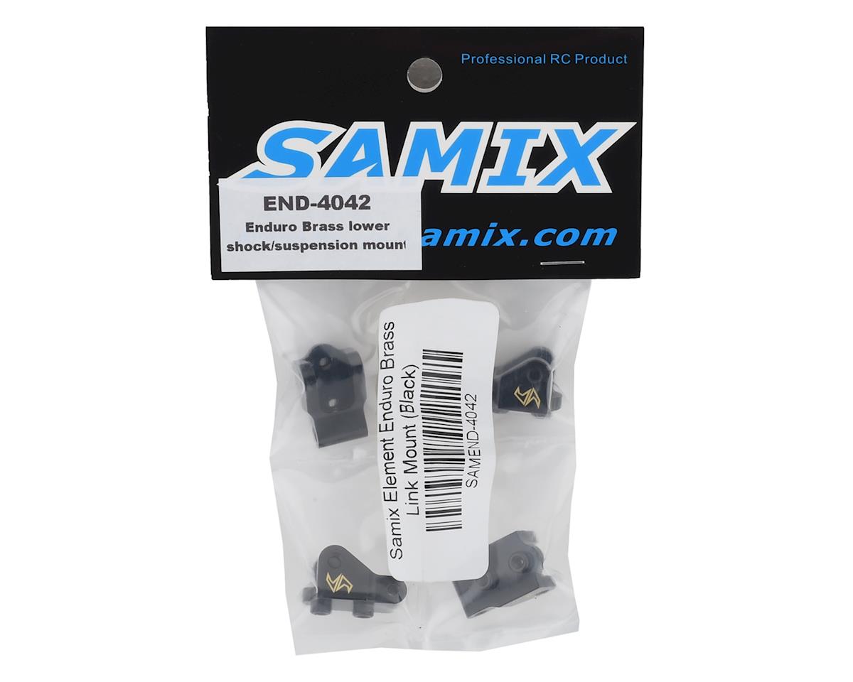 サミックス エンデューロ真鍮ロアショック/サスペンションリンクマウント(4個) SAMIX END-4042